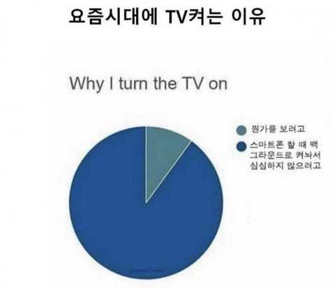 요즘시대에 TV켜는 이유.jpg